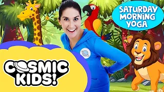 Yoga In The Jungle: Saturday Morning Yoga | Cosmic Kids