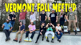 Blade & Quad Fall Meetup in Vermont // Skatepark and Trail Skate
