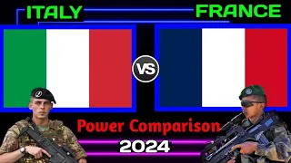 Italy vs France Military Power Comparison 2024 | France vs Italy Military Power 2024