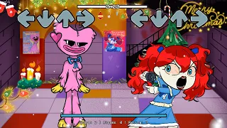 Kissy Missy Vs Poppy Incredible Doll (New Characters) / Poppy Playtime Christmas / Playtime FNF Mod