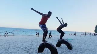 Amazing Flips And Tricks - Mombasa parkour part 1🇰🇪🔥