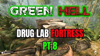 Building a Rainforest Fortress - Green Hell (Survival) - Part 8