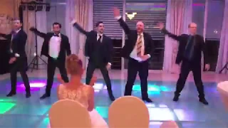 groomsmen wedding dance backstreet boys  nsync 02.06.2017