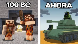La Historia de la Guerra en Minecraft...