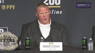 Brock Lesnar is feeling 'F*cking awesome' - UFC 200 Pre-Fight Press Conference