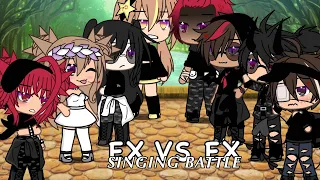 Ex vs Ex • Singing Battle || GL (Gacha Life) || • Part One • || Music Is Not Ours ||