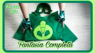 DIY: FANTASIA INFANTIL LARGATIXO (PJ MASKS) | Inventa Ação