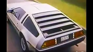 1981 Delorean DMC-12 commercial