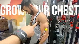 Cannot do Heavy Bench press. Try This for BIG CHEST