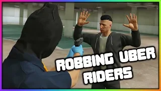 GTA 5 Roleplay - Robbing Uber Passengers | RedlineRP