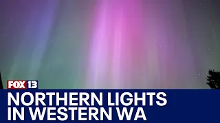 Solar storm produces Northern Lights across the U.S.