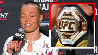 Rose Namajunas ‘I Want To Be A Two Division World Champion’ | UFC Vegas 89