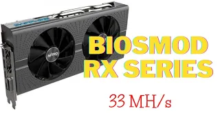 Biosmod Rx series 33 MH/s em1 click PolarisBiosEditor