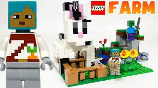 I Built LEGO Minecraft The Rabbit Ranch 21181