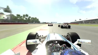 F1 2015: Silverstone Crash - Full Damage - 1080p60 and Ultra Settings