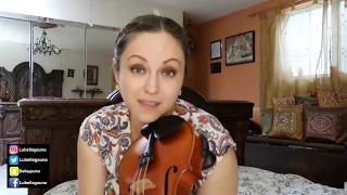 Part 1-How to Play Diriliş Ertuğrul on Violin by @lubellagauna