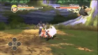 naruto shippuden ultimate ninja storm 2 naruto vs kakuzu boss