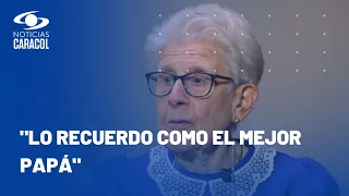 Con 89 años, hija de León María Lozano habló de su padre por primera vez ante cámaras