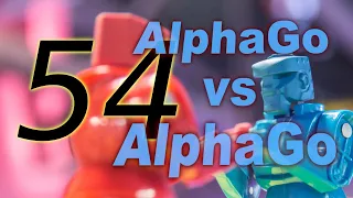 AlphaGo vs. AlphaGo with Michael Redmond 9p: Game 54