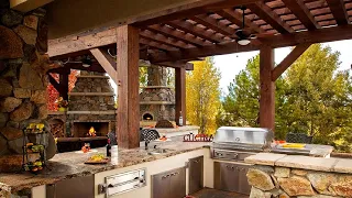 25 Best Rustic Outdoor Kitchen Ideas