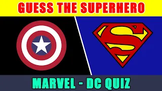 Guess MARVEL- DC Superhero By Logo Or Symbol!!