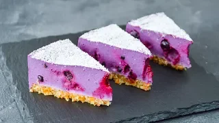 Постный (ВЕГАНСКИЙ) ягодный ЧИЗКЕЙК ☆ Vegan berry CHEESECAKE