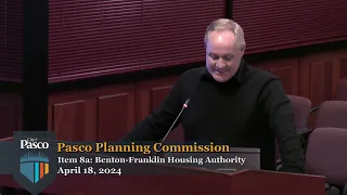 Pasco Planning Commission, April 18, 2024