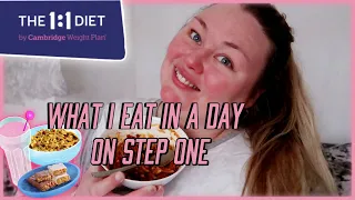 1:1 diet Cambridge Weight Plan What I Eat in a Day 💗
