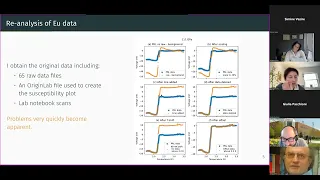 James Hamlin talks about Data Issues in High-Pressure Superconductivity Papers