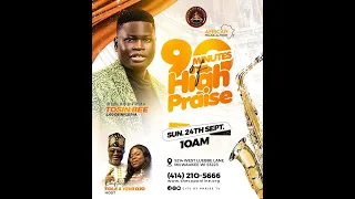 Tosin Bee Live at City of Praise Milwaukee WI USA (Part 1)