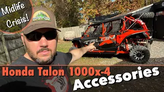 Accessories & add ons for my 2020 Honda Talon 1000x-4 Fox live valve