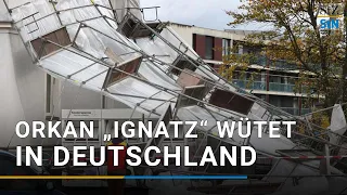 So zerstörerisch war Sturmtief "Ignatz"