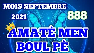 💥AMATÈ MEN BOULPÈ MOIS SEPTEMBRE 2021💥#teamkrazebank, #sekansbolet, #boulcho, #bonboulcho, #boulpè,