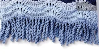 Crochet Twisting Fringe | BEGINNER | The Crochet Crowd