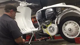 Andy's Series 2 Lambretta Li150 - Episode 2