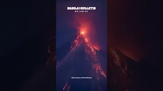A timelapse of Mayon's beauty and fury