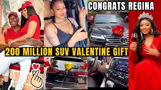 Regina Daniels Husband Gifts Her 200 Million Lexus SUV on Valentine's Day 💌 Congratulations 🎉