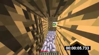 Minecraft Enter Nether Set Seed in 18.333 (World Record)