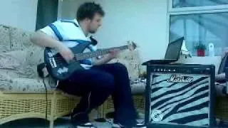 The Blues Brothers shake your tail feather bass cover