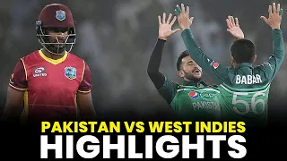 Highlights | Pakistan vs West Indies | ODI | PCB | M12L