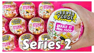 MINIVERSE MAKE IT MINI FOOD DINNER SERIES 2 | BETTER THAN MINI BRANDS?? by MGA