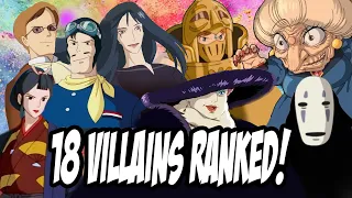 Jambareeqi Ranks EVERY Studio Ghibli Villain