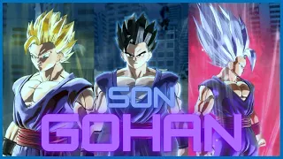 Gohan DBS Super Hero NEW Transformations | Dragon Ball Xenoverse 2 Mods