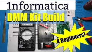 Digital Multimeter Kit Build DT830B DMM - Electronic Beginners Project