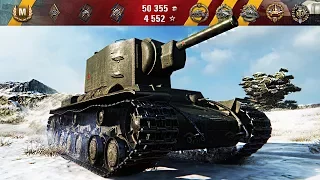 КВ-2 на фугасах ВНИЗУ СПИСКА 🌟🌟🌟 World of Tanks лучший бой танк КВ-2