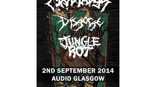 Disgorge (US) - Live at the Audio, Glasgow September 2nd, 2014 FULL SHOW