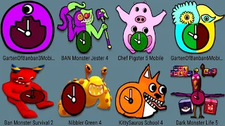 Garten Of Banban 3 Mobile, Ban Monster Life 4, Chef Pigster 5 ,Banban 6Mobile, Monster life2,Nibbler