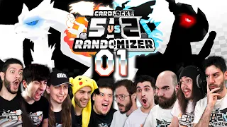 LO SCONTRO 5V5 HA INIZIO! - Pokemon Cardlocke Nero & Bianco 5v5 Randomizer ITA - #1