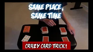 Same Place, Same Time - POWERFUL Card Trick Performance/Tutorial