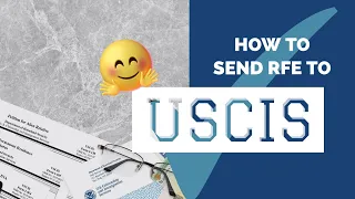 🇺🇸 How to send RFE to USCIS | How I prepared my documents!